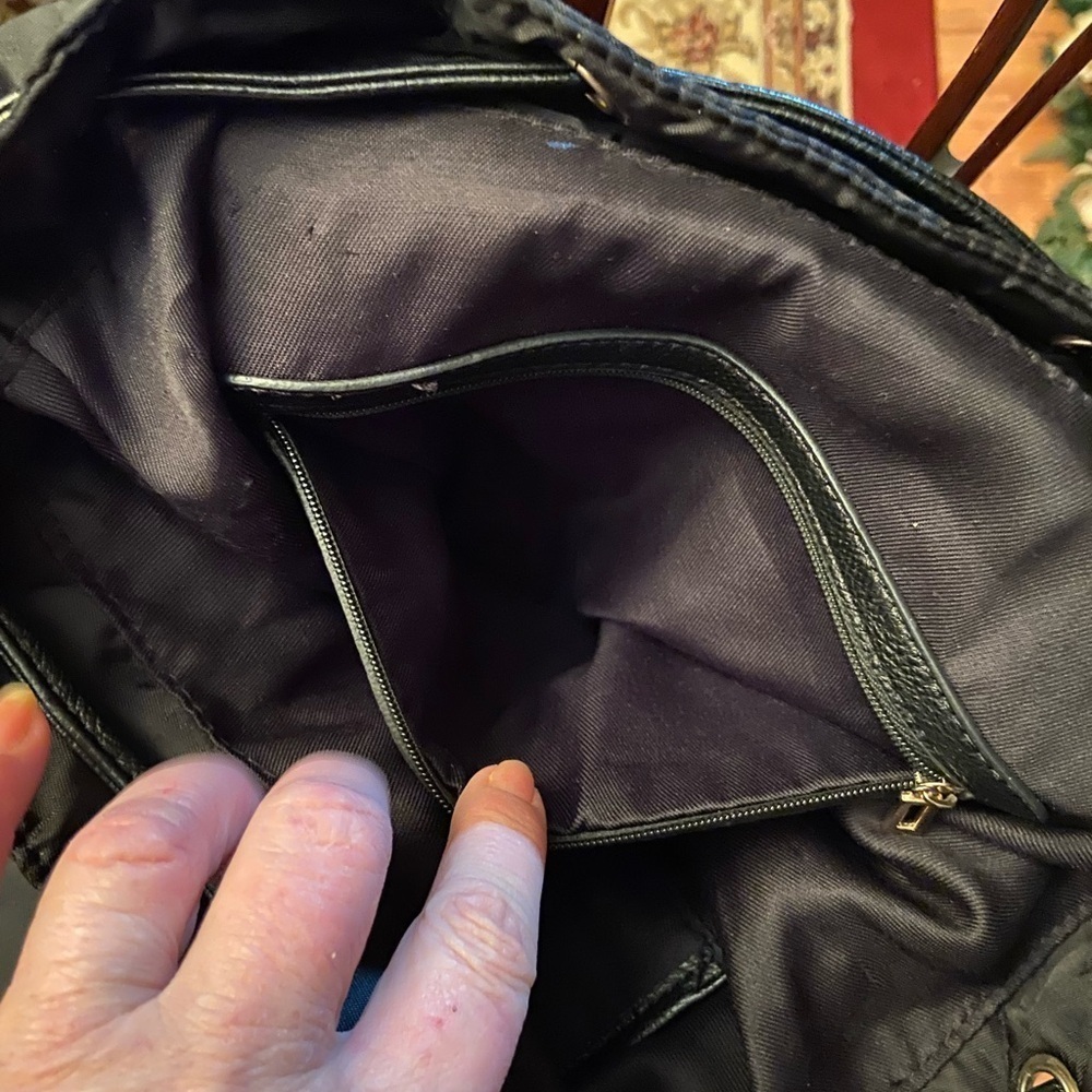 GUESS Black Quilted Backpack - Picture 10 of 16